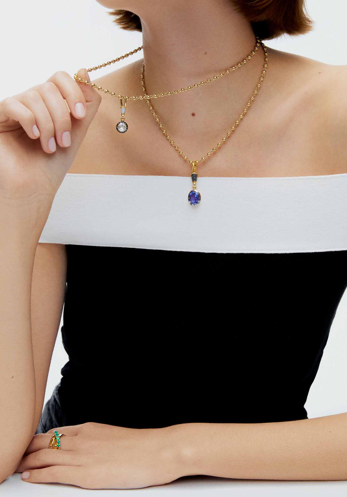 Bubbles Necklace  - (39 cm)